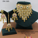 FS Collection Meenakari Choker Necklace Set