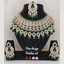FS Collection Kundan Necklace Set
