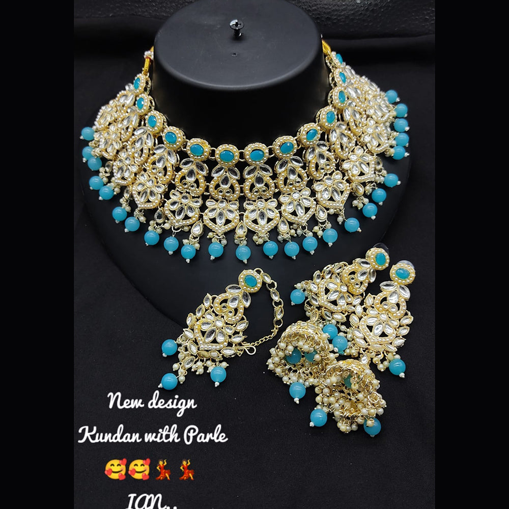 FS Collection Kundan Necklace Set