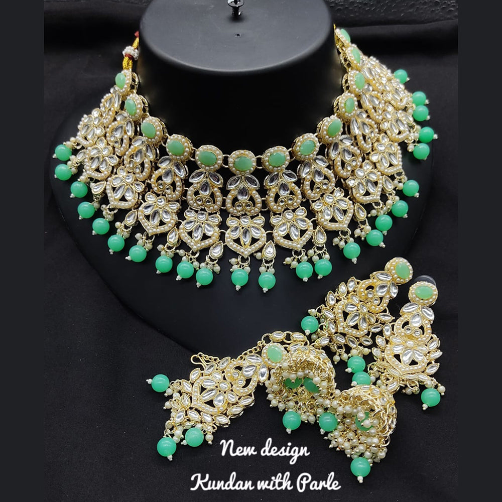 FS Collection Kundan Necklace Set