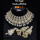 FS Collection Kundan Necklace Set
