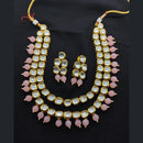 FS Collection Kundan Necklace Set