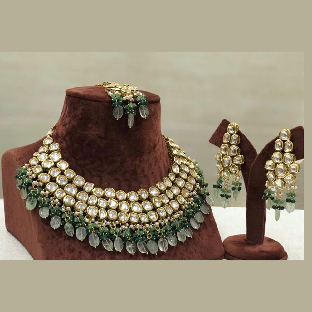 FS Collection Kundan Necklace Set