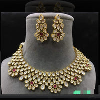 FS Collection Kundan Necklace Set