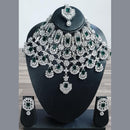 FS Collection Silver Plated Necklace Set