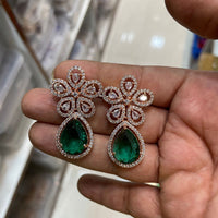 FS Collection AD Stone Earrings