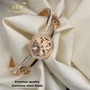 FS Collection Rose Gold Plated Kada