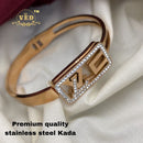 FS Collection Rose Gold Plated Kada