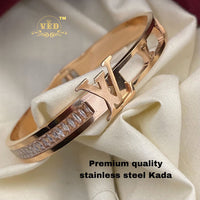 FS Collection Rose Gold Plated Kada