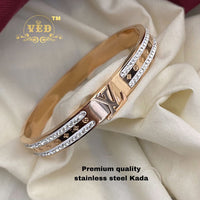 FS Collection Rose Gold Plated Kada