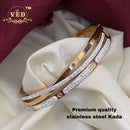 FS Collection Rose Gold Plated Kada