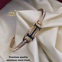 FS Collection Rose Gold Plated Kada