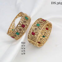 FS Collection Gold Plated Bangles Set