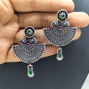 FS Collection Oxidised Dangler Earrings