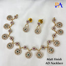 FS Collection Matte Finish AD Necklace Set