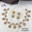 FS Collection Matte Finish AD Necklace Set