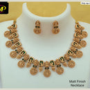 FS Collection Matte Finish Temple Necklace Set