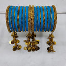 FS Collection Velvet Bangles Set
