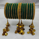 FS Collection Velvet Bangles Set