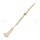 FS Collection Kundan Stone Adjustable Bracelet