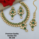 FS Collection Gold Plated Necklace Set