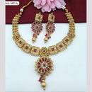 FS Collection Gold Plated Necklace Set