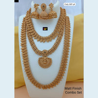 FS Collection Matte Finish Combo Necklace Set