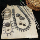 Fs Collection Oxidised Plated Combo Set