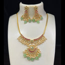 FS Collection Gold Plated Necklace Set