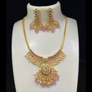 FS Collection Gold Plated Necklace Set