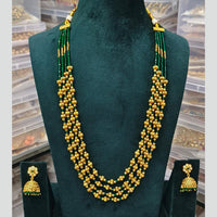 FS Collection Gold Plated Long Necklace Set