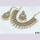 FS Collection Gold Plated Crystal Stone Necklace Set