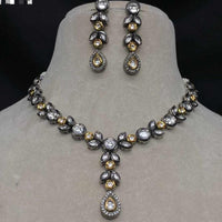 FS Collection T2 Kundan Necklace Set
