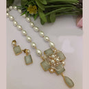 FS Collection Gold Plated Pearl Necklace Set