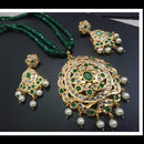 FS Collection Gold Plated Austrian Stone Long Necklace Set