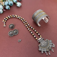 FS Collection Oxidised Plated Combo Set
