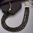 FS Collection Gold Plated Beads Necklace