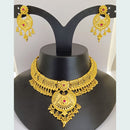 FS Collection Gold Plated Necklace Set