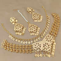 FS Collection Gold Plated Necklace Combo