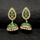 Bhavi Jewels Gold Plated Jhumki Earrings
