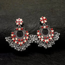 Bhavi Jewels Oxidised Plated Dangler Earrings