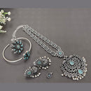 Akruti Collection Oxidised Plated Combo Set