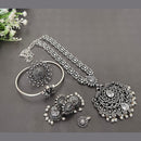 Akruti Collection Oxidised Plated Combo Set