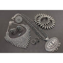 Akruti Collection Oxidised Plated Combo Set