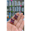 Akruti Collection Oxidised Plated Dangler Earrings