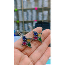 Akruti Collection Oxidised Plated Dangler Earrings