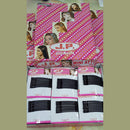JP Hair Pins Mini Atti Twist & Lock Centered 6 Cm Shining Black Hair Pin/ Bobby Pin
