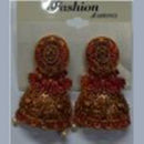 Infinity Jewels Gold Plated Jhumki Earrings