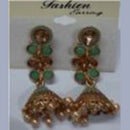 Infinity Jewels Gold Plated Dangler Earrings