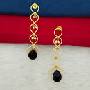 Marudhar Creations Gold Plated Matte Finish Dangler Earrings
